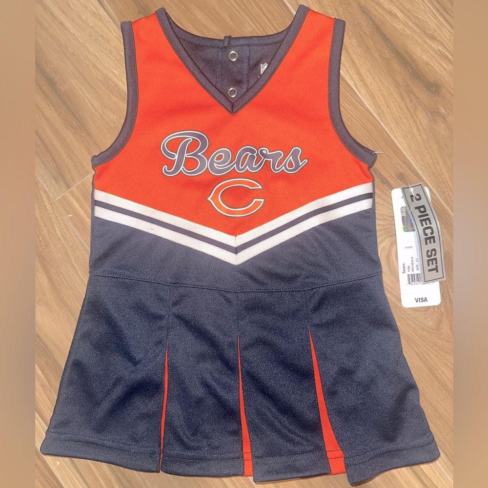 2T Chicago Bears Cheerleader Dress